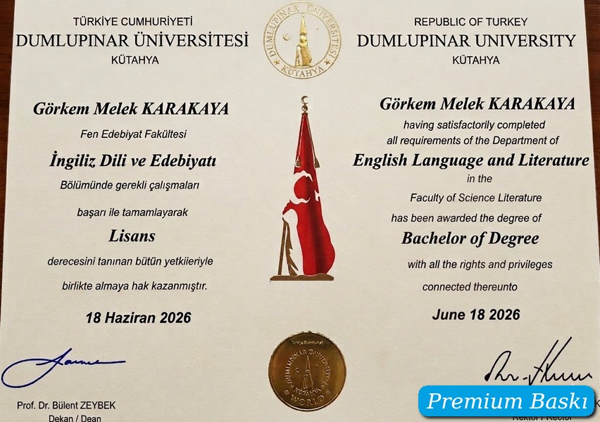 Diploma örneği 3